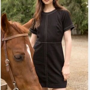 NWT THML Black A-line Dress